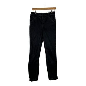 We The Free Skinny Jeans Mid Rise Stretch Black Size 28‎